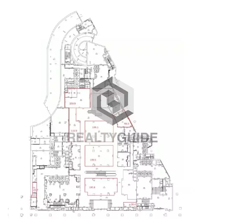 Торговая площадь в Москва Новинский бул., 8 (181 м) - Фото 1