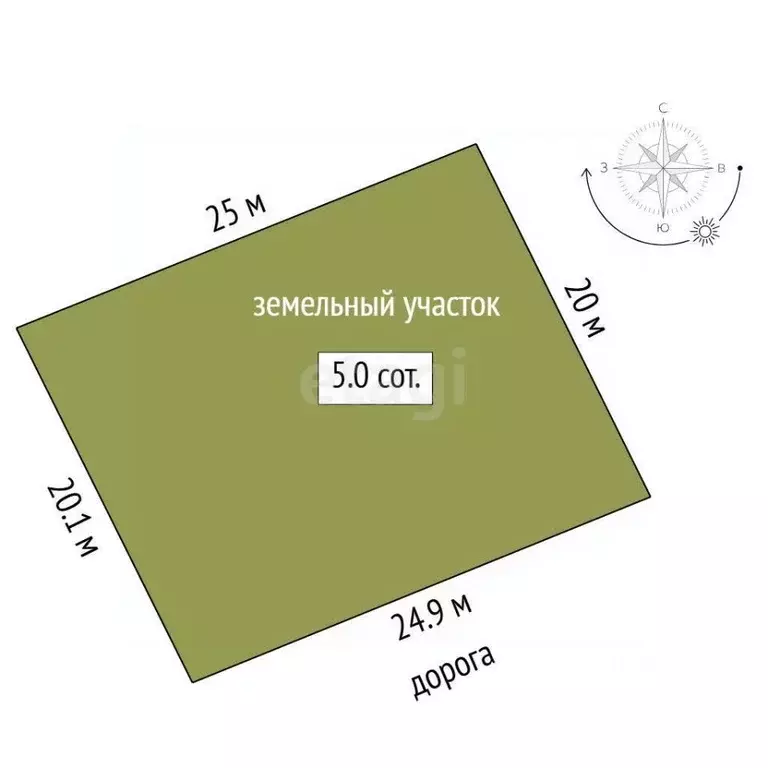 Участок в Тюменская область, Тюменский муниципальный округ, д. ... - Фото 2