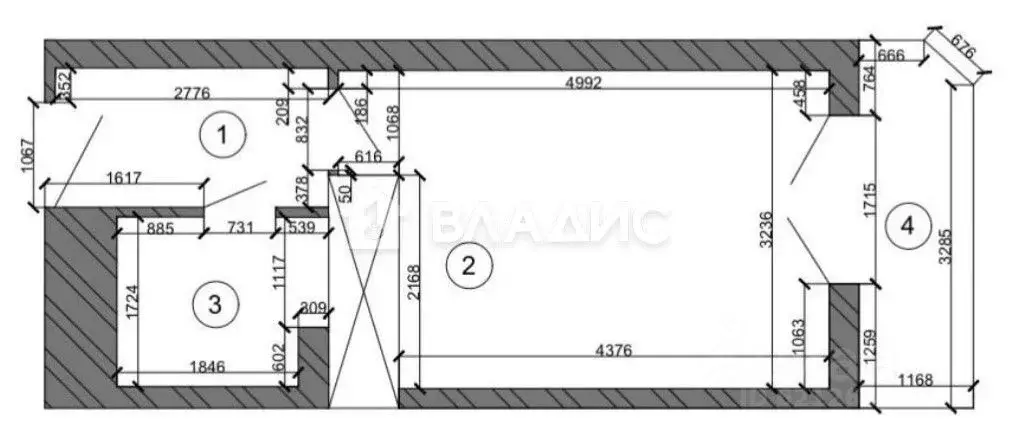 Студия Санкт-Петербург просп. Маршала Блюхера, 7к1 (25.0 м) - Фото 2