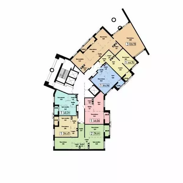 3-комнатная квартира: Хабаровск, улица имени Лейтенанта С.В. Орлова, 9 ... - Фото 1