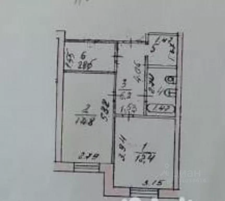 2-к кв. Марий Эл, Йошкар-Ола ул. Гончарова, 27 (44.0 м) - Фото 1