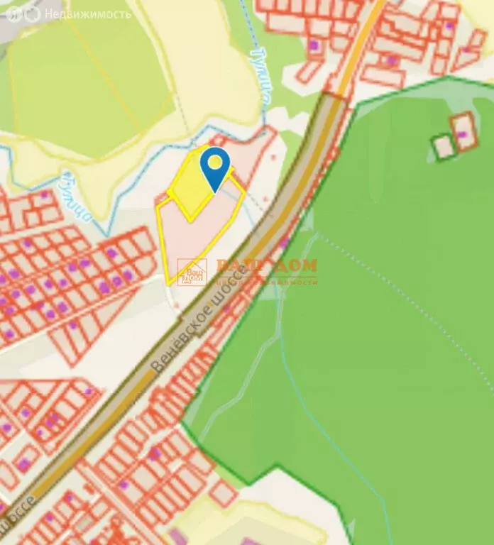 Участок в Тульская область, городской округ Тула, деревня Медвенка ... - Фото 1