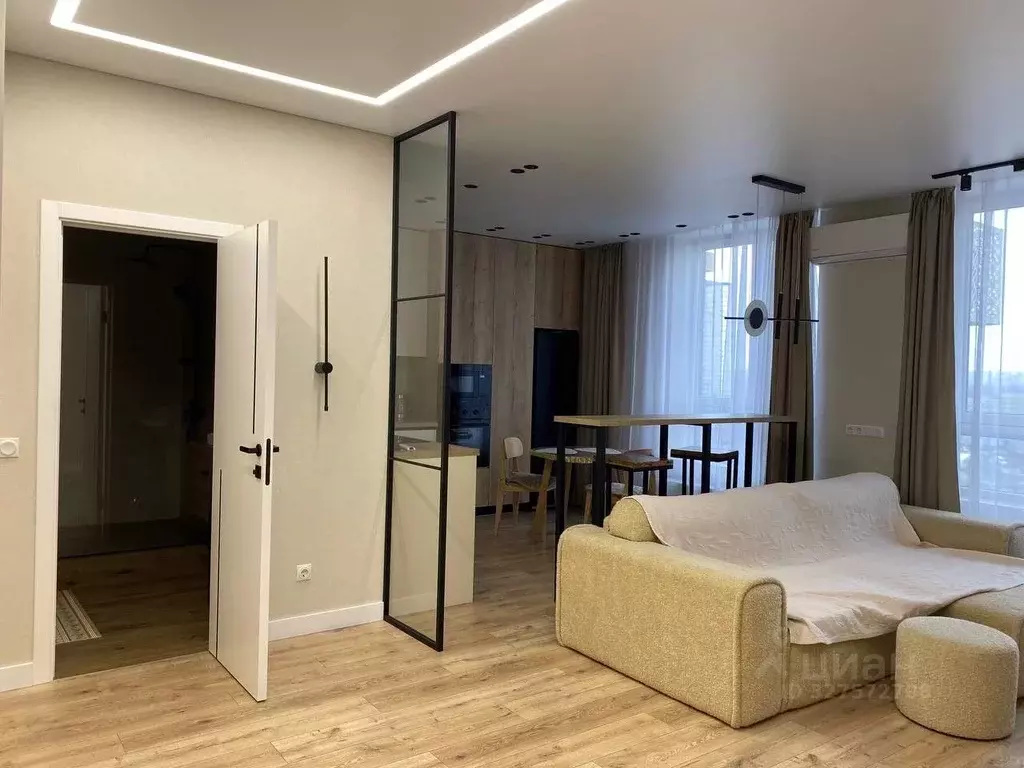 1-к кв. Краснодарский край, Краснодар Обрывная ул., 132/1к5 (54.0 м) - Фото 1