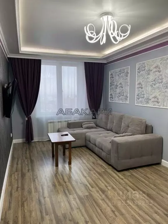 1-к кв. Красноярский край, Красноярск Ленинградская ул., 5Б (46.0 м) - Фото 2