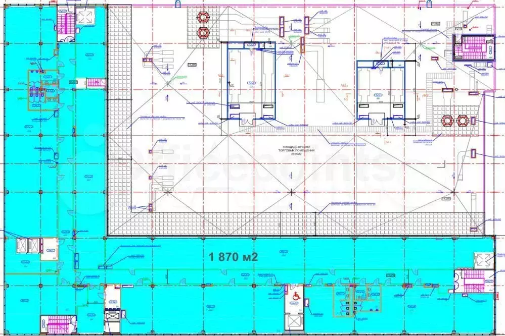 Офис 1870 кв.м - Фото 0