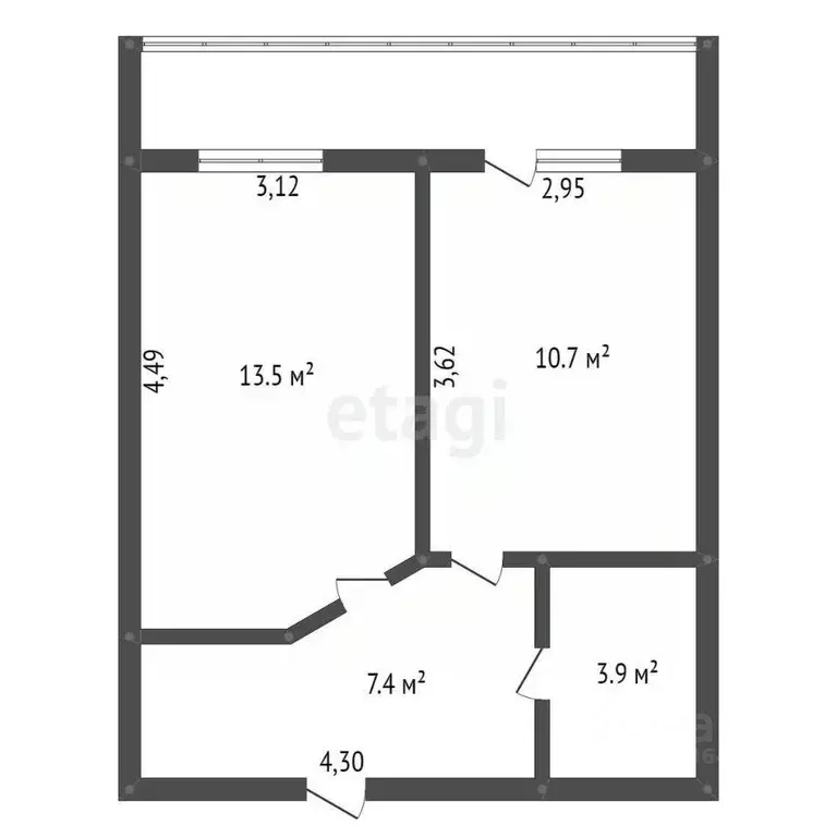 1-к кв. Амурская область, Благовещенск Игнатьевское ш., 25/12 (39.4 м) - Фото 1