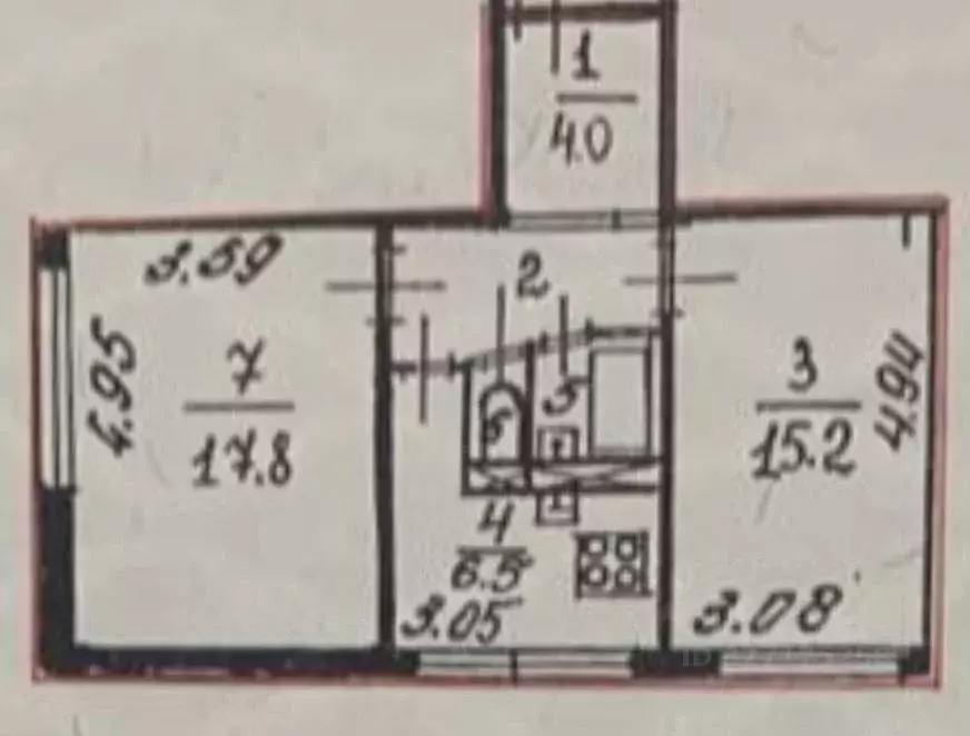 2-к кв. Санкт-Петербург Серебристый бул., 15 (50.5 м) - Фото 1
