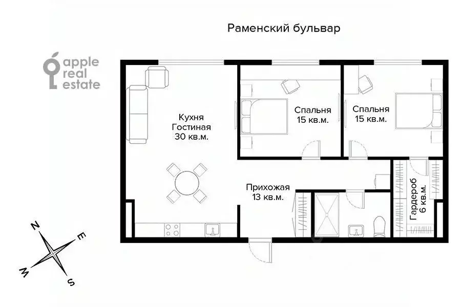 3-к кв. Москва Винницкая ул., 8к2 (84.0 м) - Фото 2