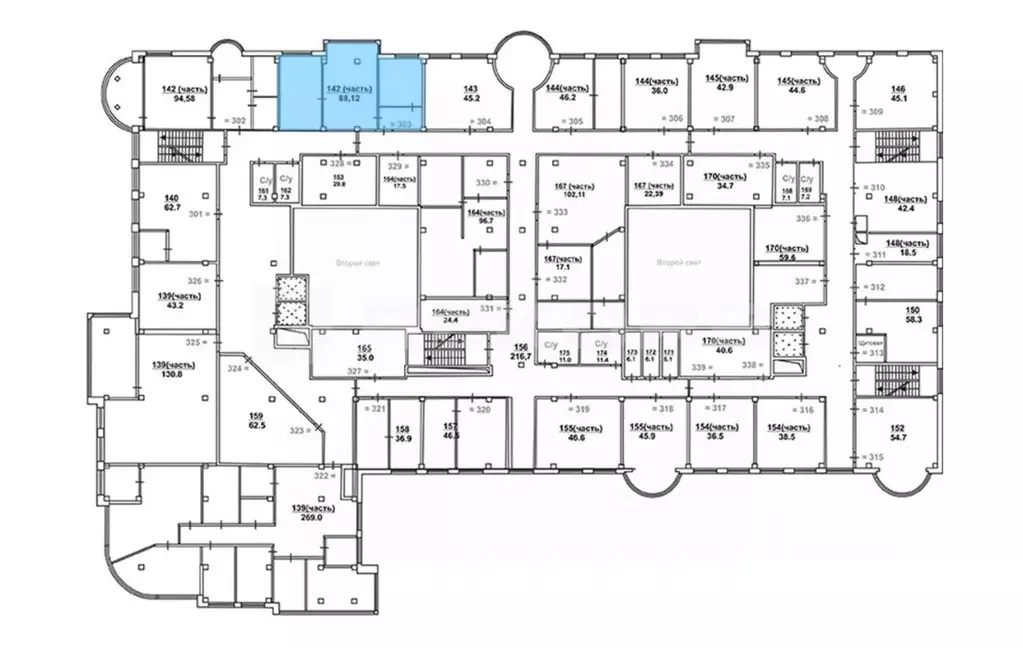 Офис в Санкт-Петербург ул. Савушкина, 83к3 (88 м) - Фото 1