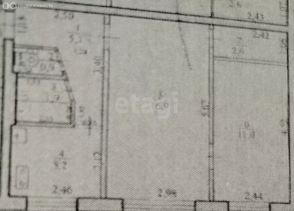 2-комнатная квартира: Атамановка, улица Связи, 43 (43.6 м) - Фото 1