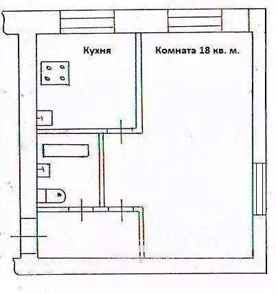 1-к кв. Курская область, Курск ул. Дубровинского, 7А (30.2 м) - Фото 2