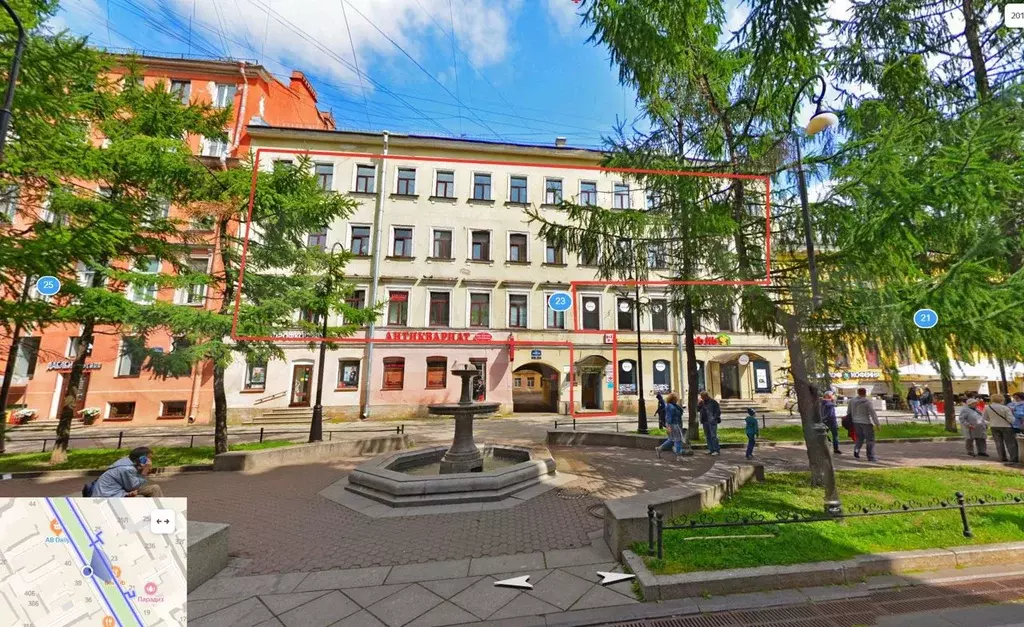 продажа с арендаторами 2 мин от метро, 920 м - Фото 1