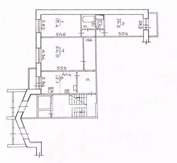 3-к кв. Новосибирская область, Новосибирск Горский мкр, 48 (90.3 м) - Фото 1