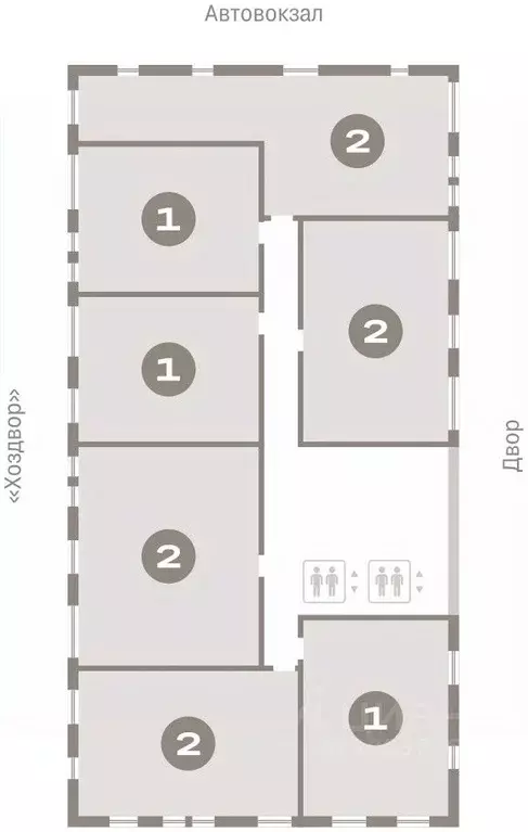 1-к кв. Тюменская область, Тюмень ул. Республики, 203к1 (59.65 м) - Фото 1