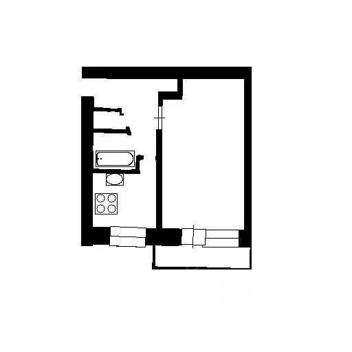 1-к кв. Санкт-Петербург Звездная ул., 18 (30.8 м) - Фото 1