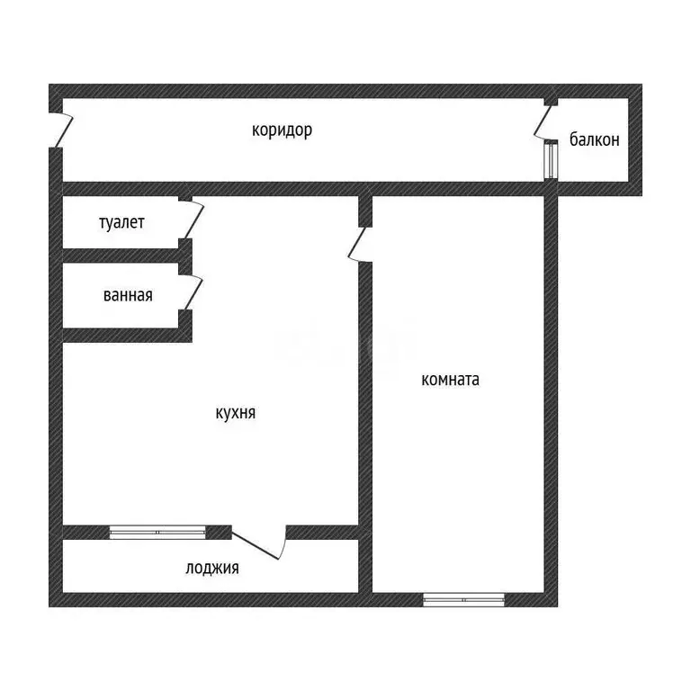1-комнатная квартира: Тверь, улица Артюхиной, 11к4 (45 м) - Фото 1