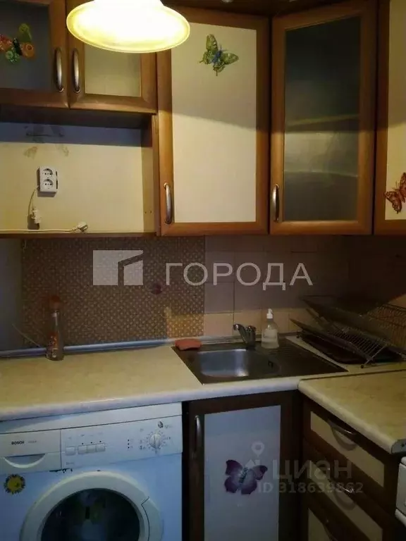 1-к кв. Новосибирская область, Новосибирск Вертковская ул., 12/2 (32.0 ... - Фото 0
