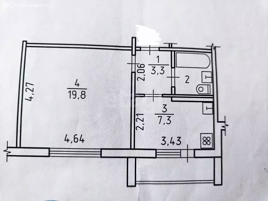1-комнатная квартира: Ижевск, улица Героя России Ильфата Закирова, 22 ... - Фото 1