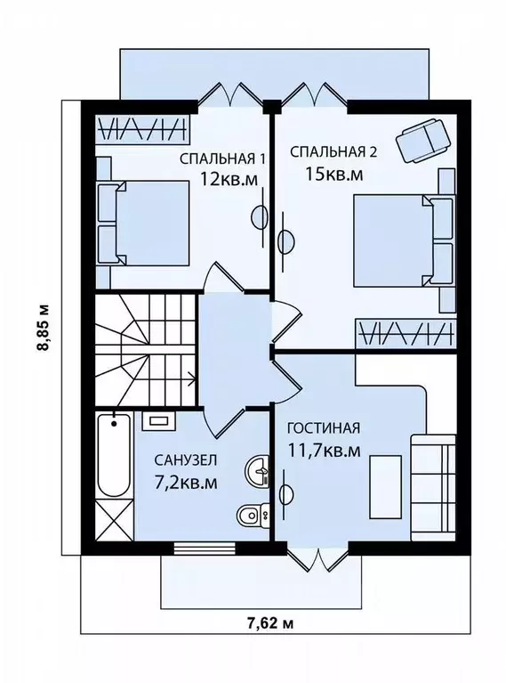 Коттедж в Москва Капитолий кп, 124 (135 м) - Фото 2