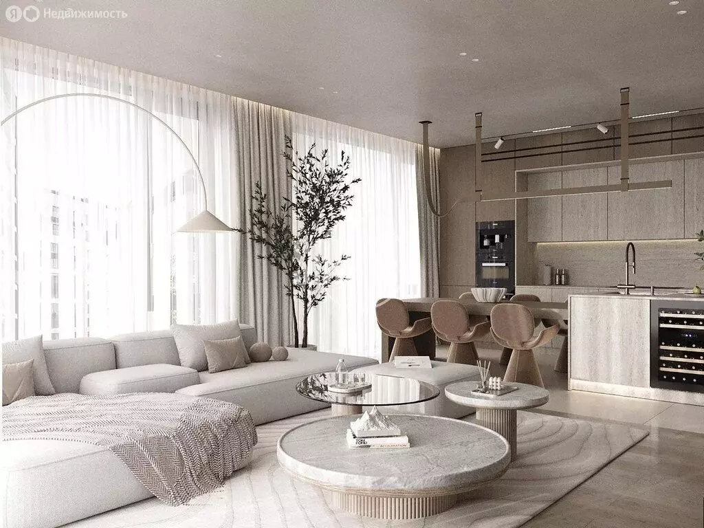 3-комнатная квартира: Москва, Мосфильмовская улица, 1 (112 м) - Фото 2