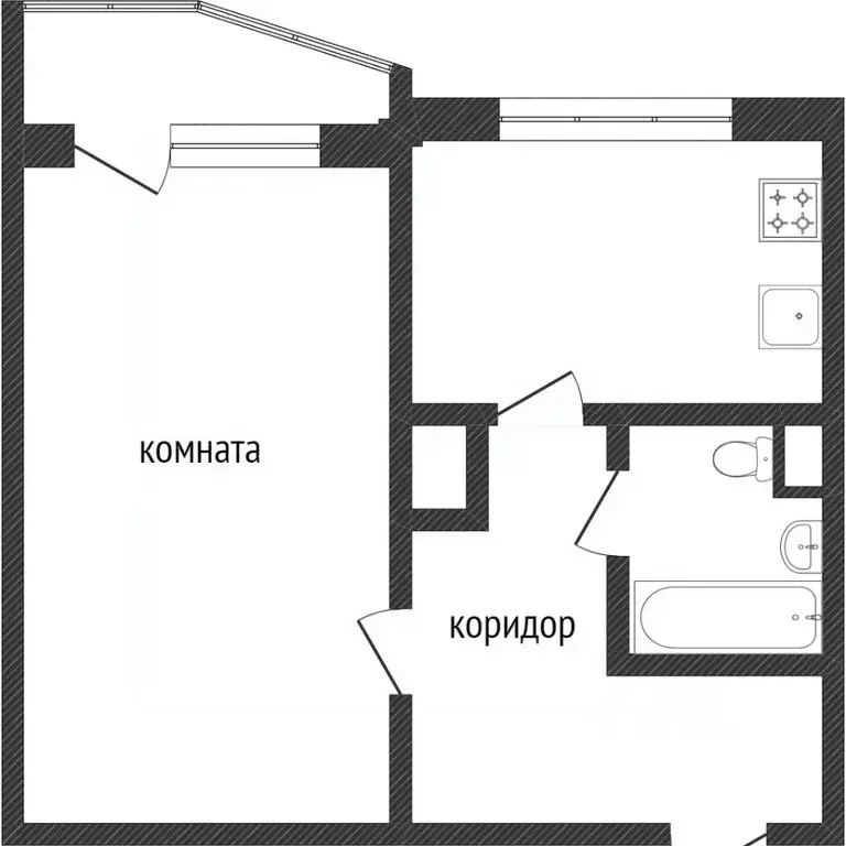 1-к кв. Москва Вересковая ул., 1К1 (38.0 м) - Фото 1