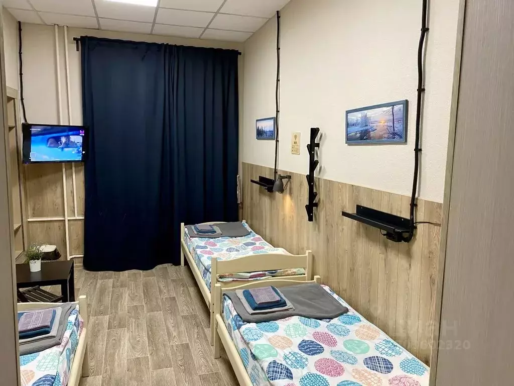 Комната Мурманская область, Мурманск просп. Ленина, 55 - Фото 1