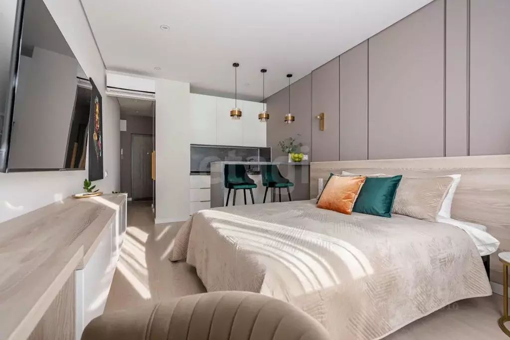 Студия Санкт-Петербург ул. Среднерогатская, 13к1 (25.6 м) - Фото 1