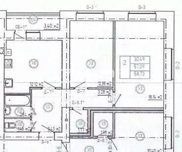 2-к кв. Костромская область, Кострома ул. Стопани, 46 (57.6 м) - Фото 2