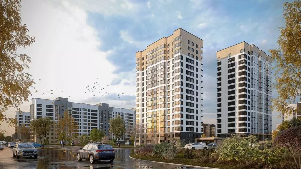 2-к кв. Алтайский край, Барнаул тракт Павловский, 196Ак1 (55.1 м) - Фото 1