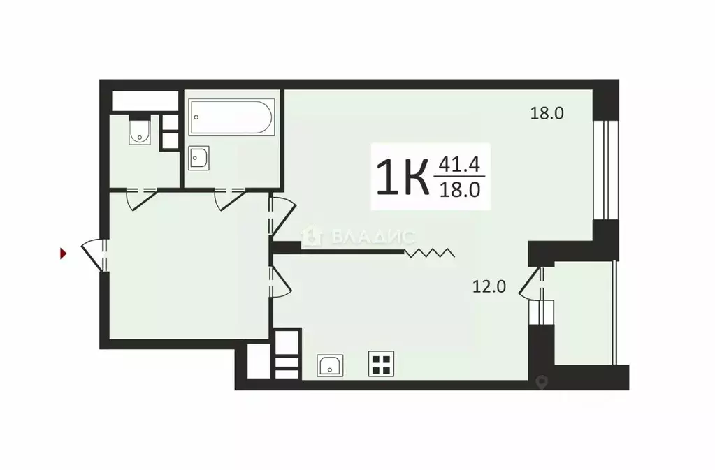 Студия Владимирская область, Владимир с. Красное, ул. Восточная, 80Б ... - Фото 2