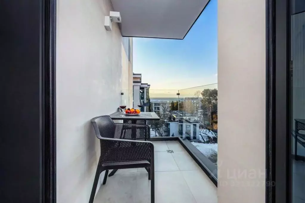 1-к кв. Краснодарский край, Сочи Лучезарная ул., 1А (22.0 м) - Фото 2