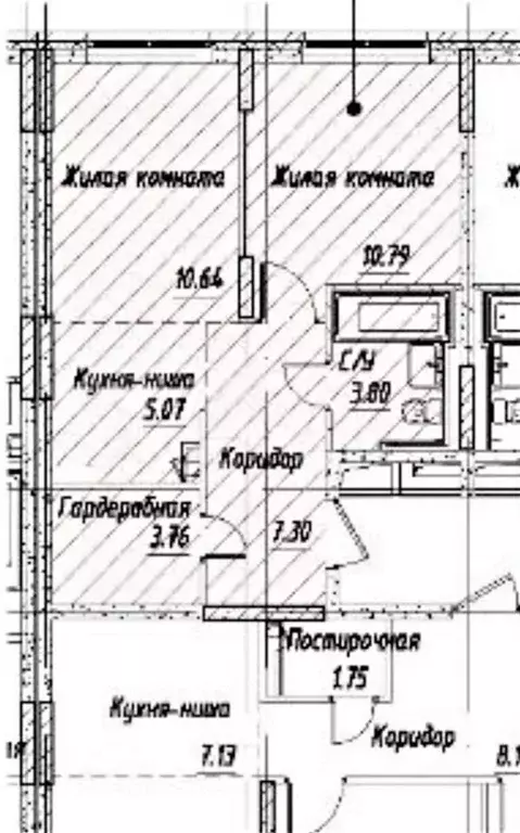 1-к. квартира, 41,4 м, 4/14 эт. - Фото 0