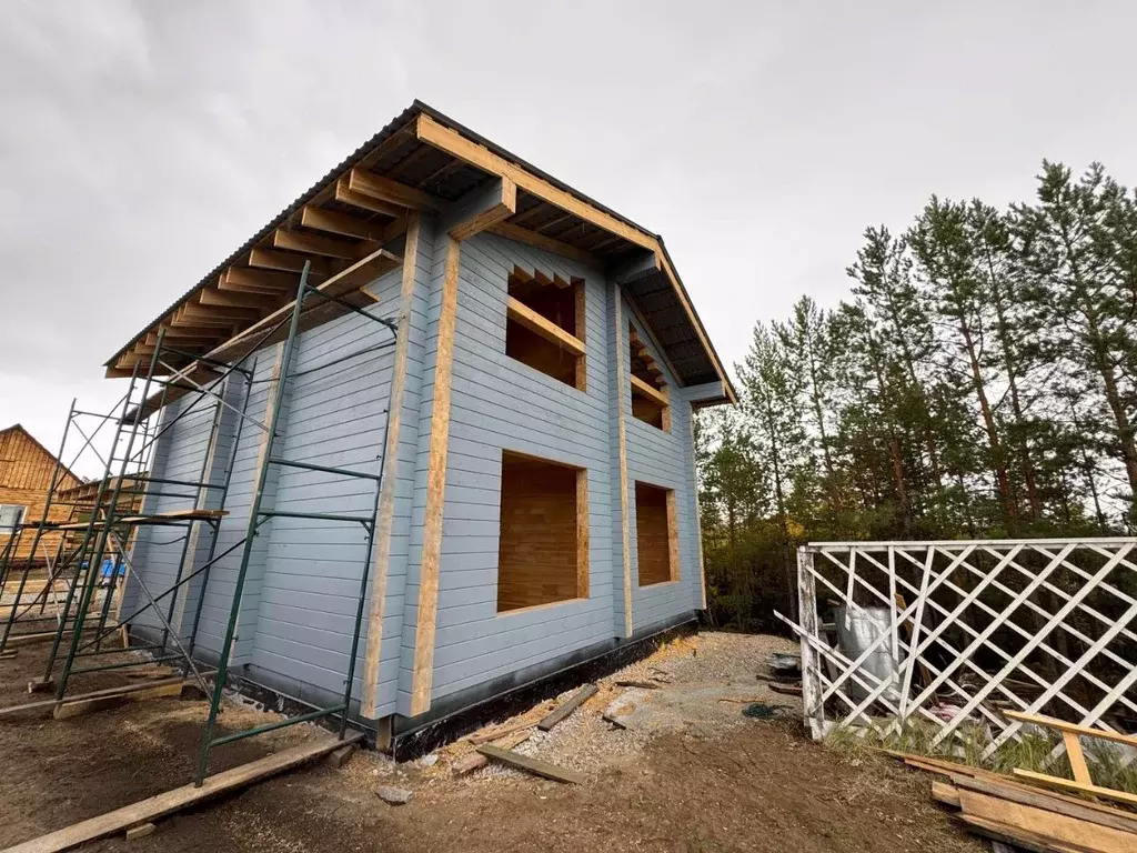 Дом в Саха (Якутия), Якутск ул. Солнечная (128 м) - Фото 2