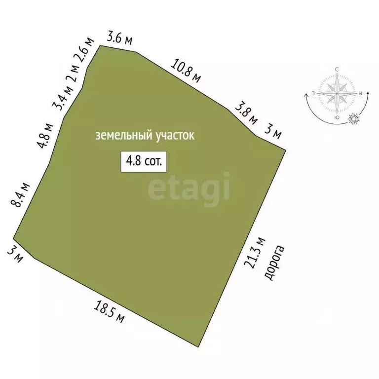 Участок в Тюменская область, Исетский муниципальный округ, с. Шорохово ... - Фото 1