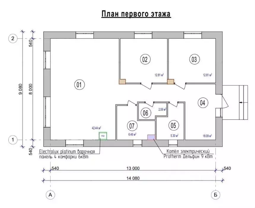 Дом в Тульская область, Тула ул. Кольцова, 3А (104 м) - Фото 0