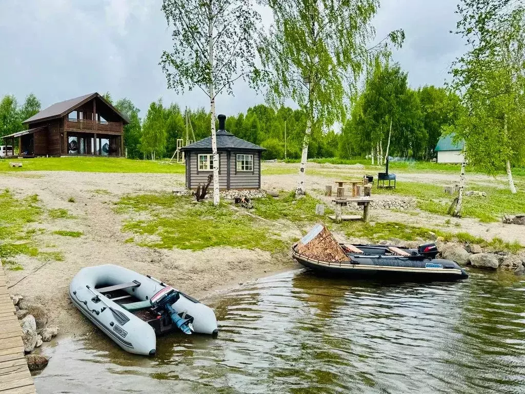 Дом в Карелия, Медвежьегорский муниципальный округ, д. Юккогуба  (108 ... - Фото 1
