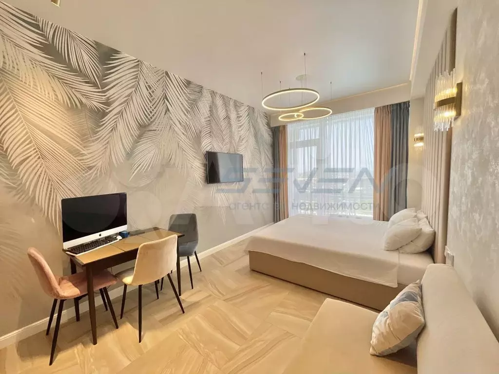 Апартаменты-студия, 30 м, 5/10 эт. - Фото 1