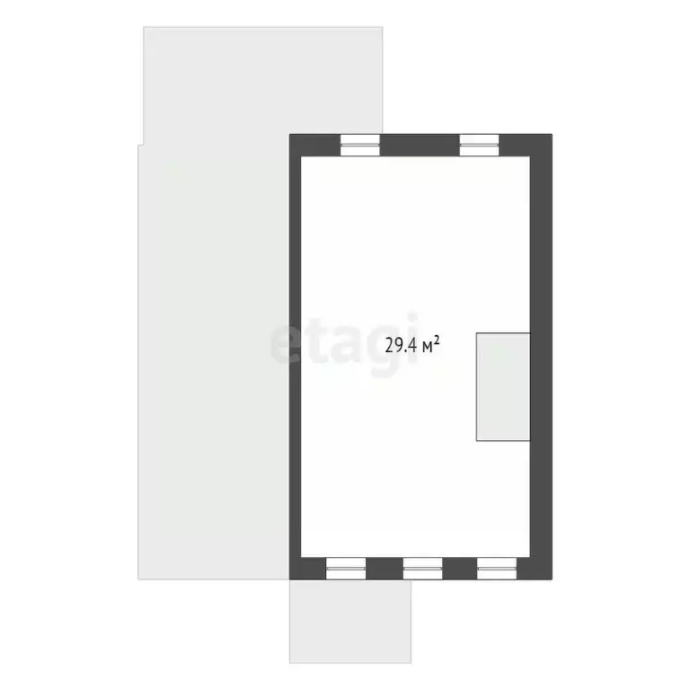 Дом в Воронежская область, Бутурлиновский район, Козловское с/пос, с. ... - Фото 2