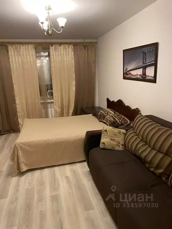 1-к кв. Саратовская область, Саратов ул. Лопатина Гора, 14к1 (31.0 м) - Фото 1
