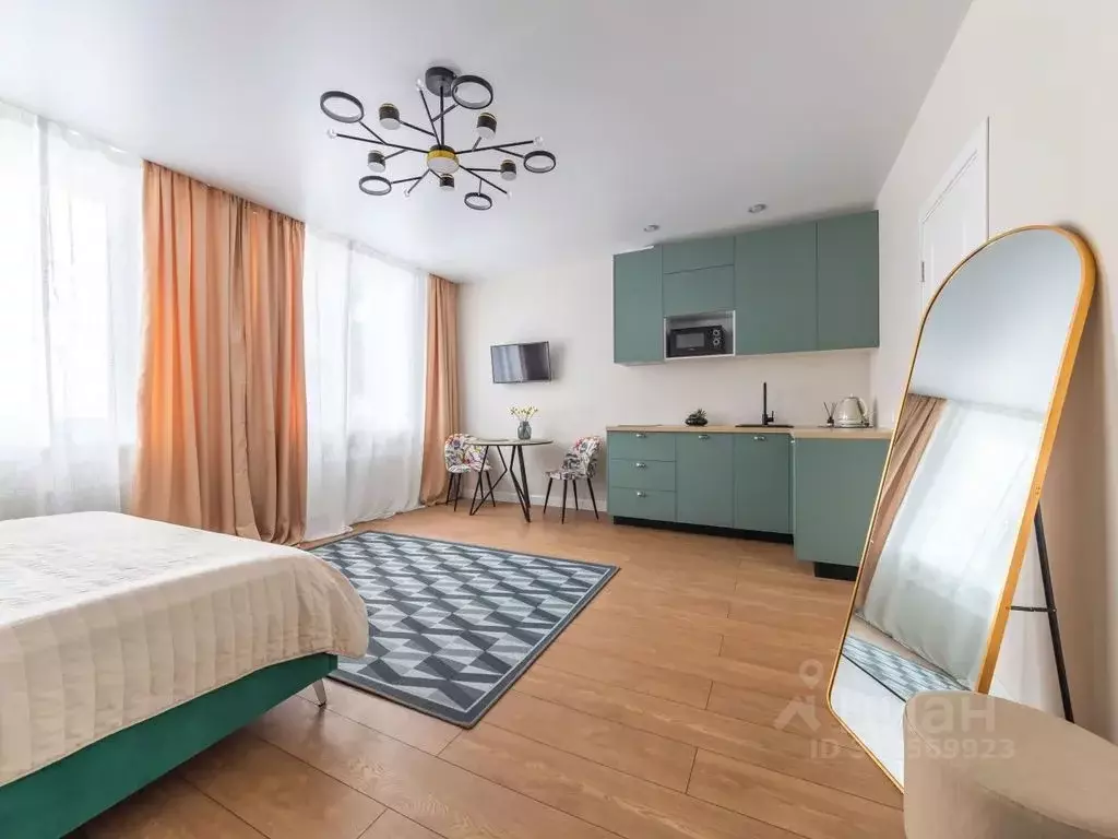 Студия Санкт-Петербург ул. Парфеновская, 17 (25.0 м) - Фото 1