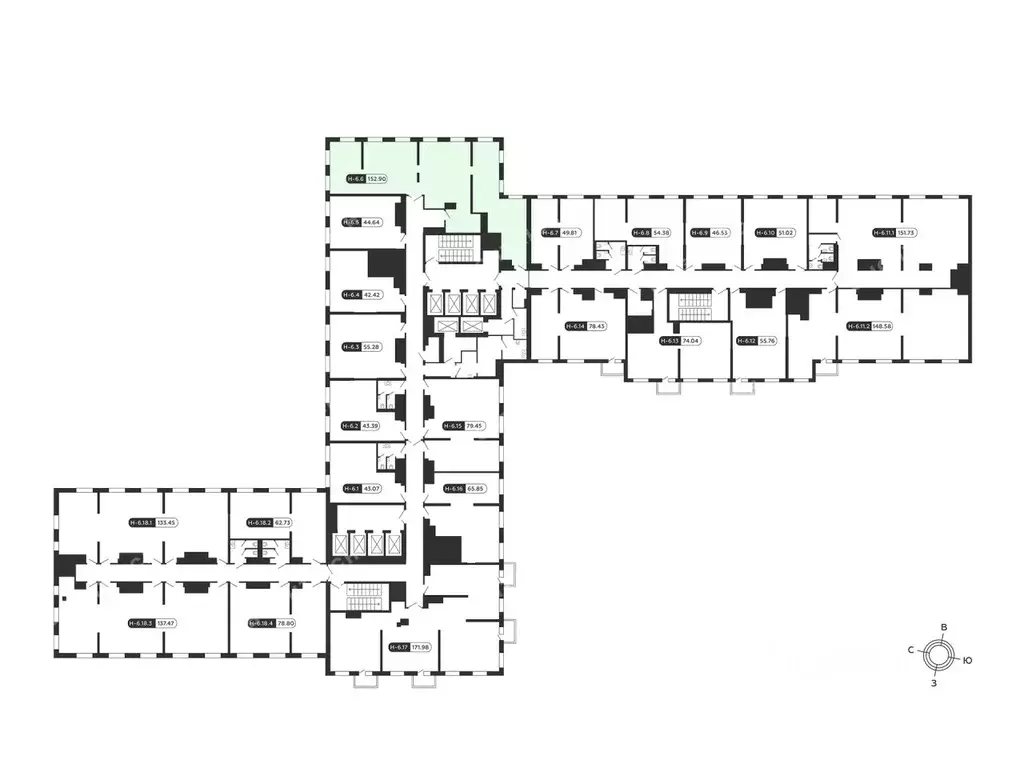 Офис в Санкт-Петербург Коломяжский просп., 19 (153 м) - Фото 2