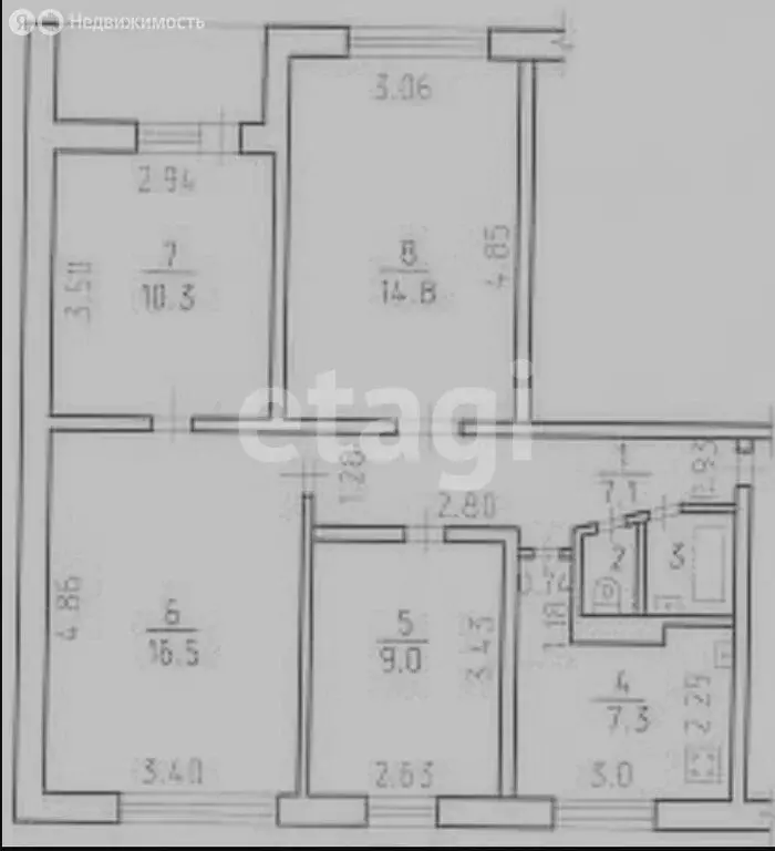 4-комнатная квартира: Ижевск, Автозаводская улица, 10 (67.6 м) - Фото 0