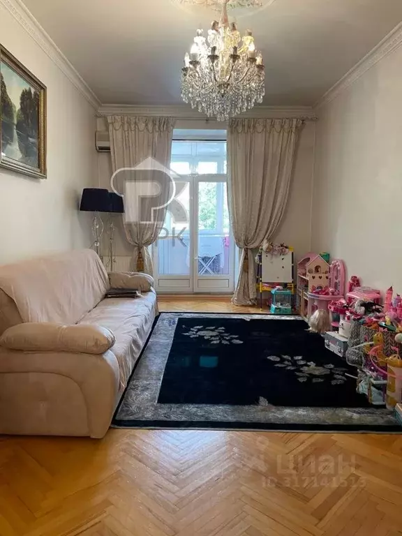 3-к кв. Москва ул. Берзарина, 4 (95.6 м) - Фото 0