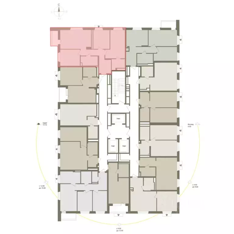 3-к кв. Башкортостан, Уфа Родина Парк жилой комплекс (81.6 м) - Фото 1