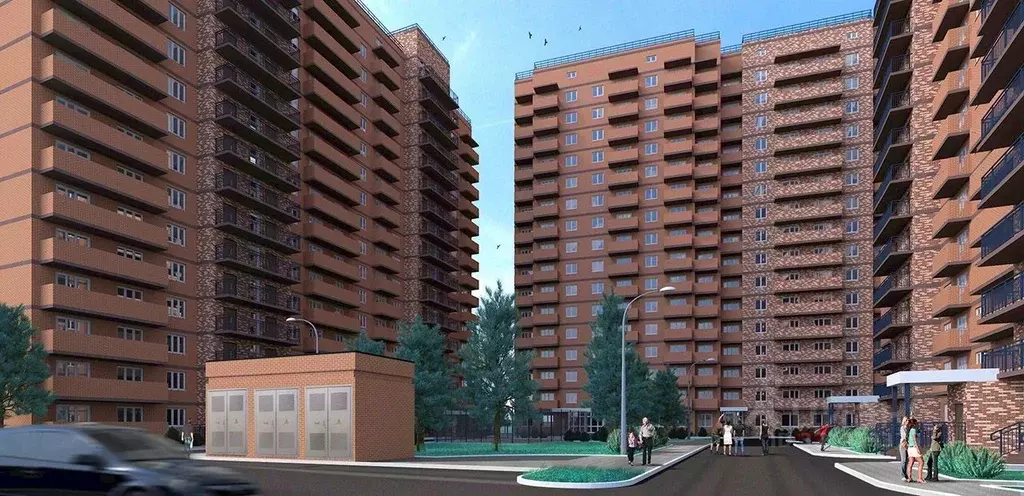 1-к кв. Красноярский край, Красноярск Норильская ул., с2 (36.0 м) - Фото 2