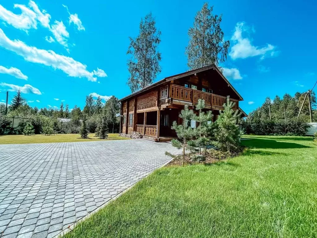 Коттедж в Ленинградская область, Приозерский район, Красноозерное ... - Фото 2