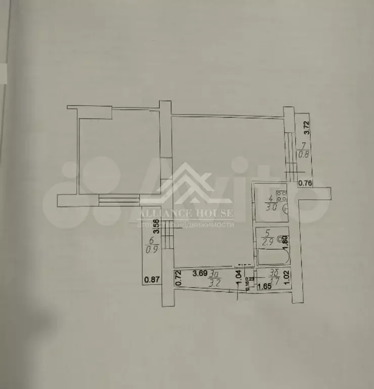 2-к. квартира, 55 м, 6/9 эт. - Фото 0
