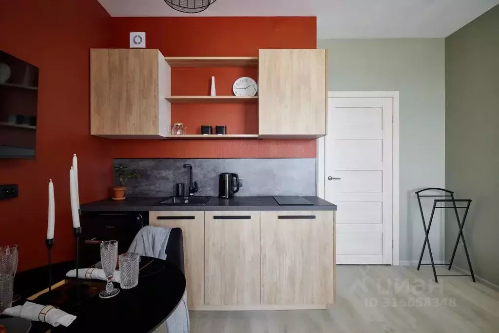 Студия Санкт-Петербург ул. Тосина, 6 (25.0 м) - Фото 1