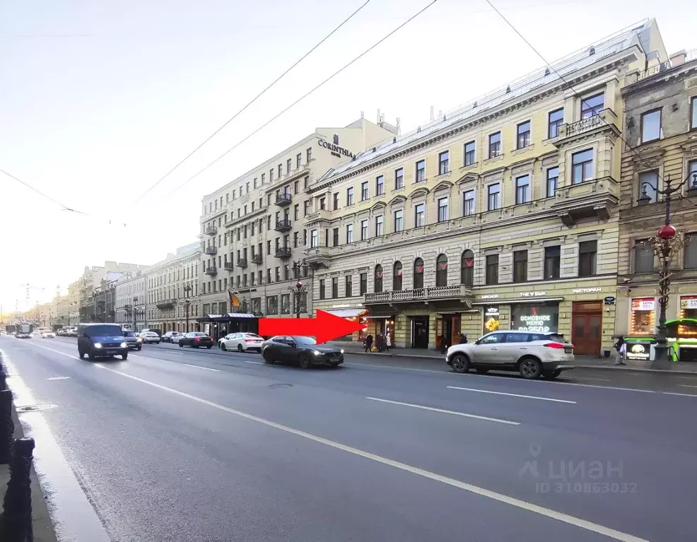 Торговая площадь в Санкт-Петербург Невский просп., 55 (156 м) - Фото 0