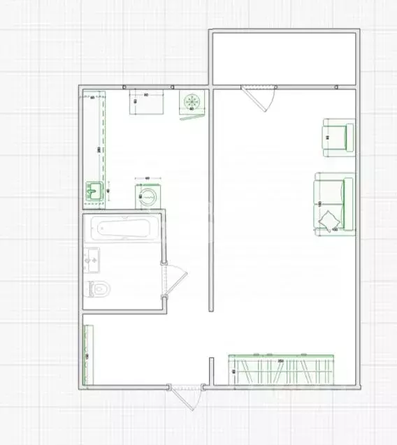 1-к кв. Костромская область, Кострома Малышково мкр, проезд Березовый, ... - Фото 2